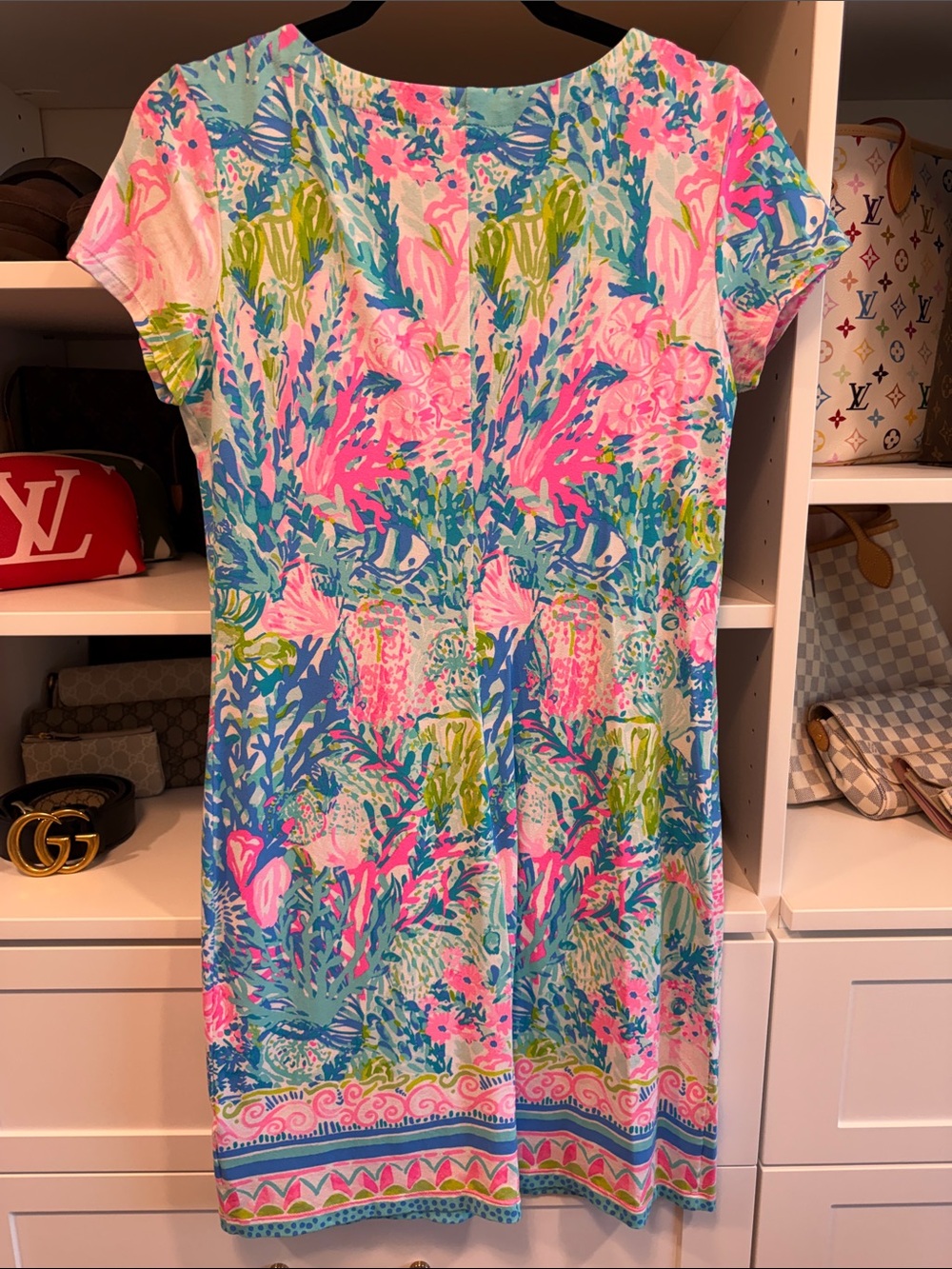 Lilly Pulitzer Sophiletta Fished My Wish Gorgeous! EUC - Picture 5 of 5